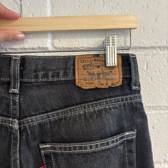 Levi’s 514 jeans in black - Picture 3 of 7